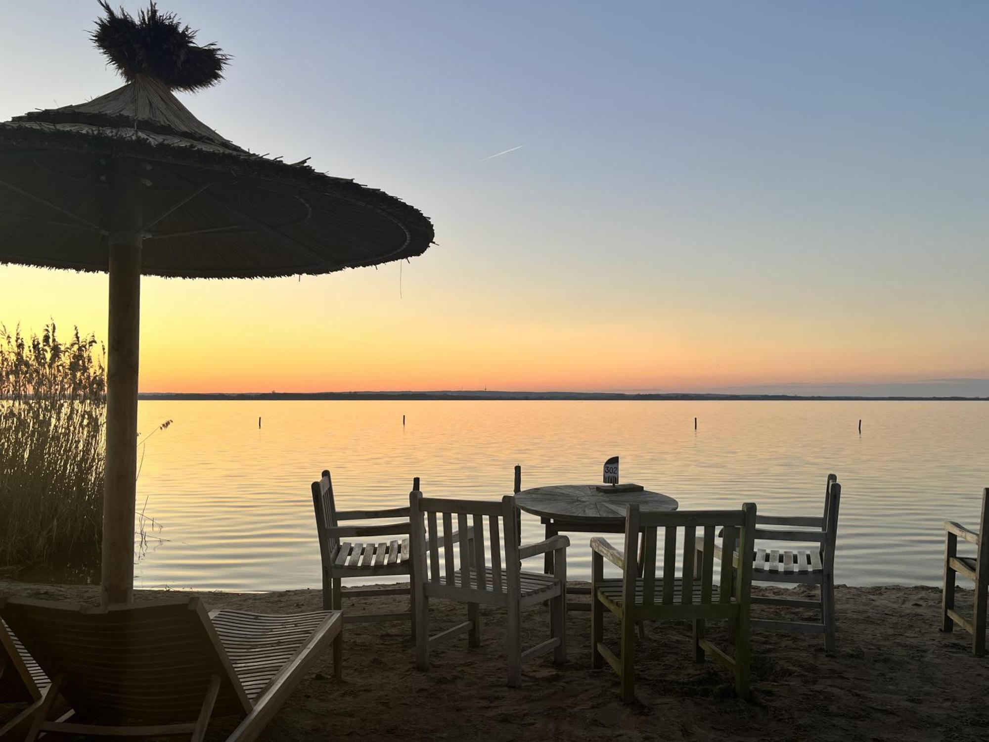 Schoenes Penthouse Duemmer See - Lembruch Hüde Exteriör bild
