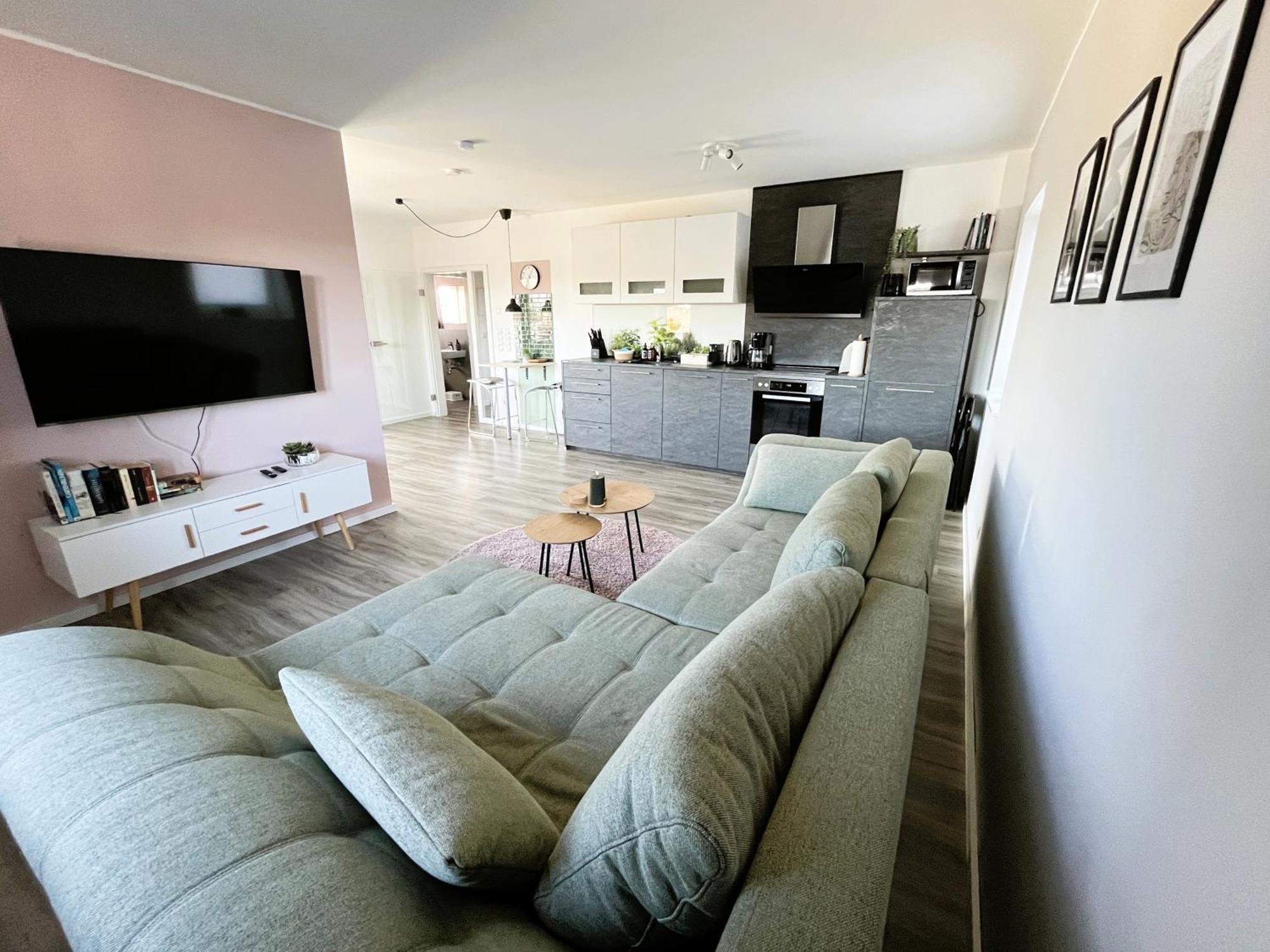 Schoenes Penthouse Duemmer See - Lembruch Hüde Exteriör bild